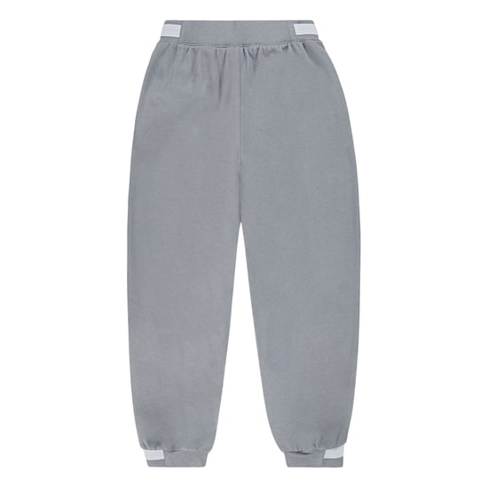 Nike Childrens/Kids Air Jordan Fleece Logo Slim Joggers (Grey) - Image 2