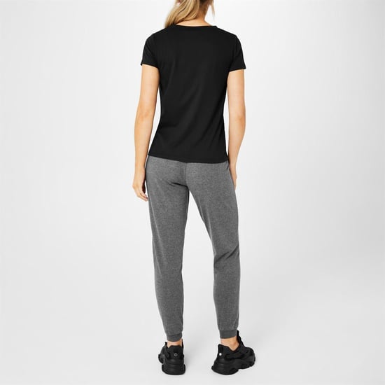 Slazenger Womens/Ladies Interlock Jogging Bottoms (Charcoal Marl) - Image 3