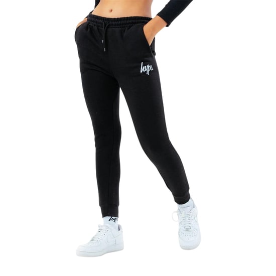 Hype Childrens/Kids Script Joggers (Black) - Image 2