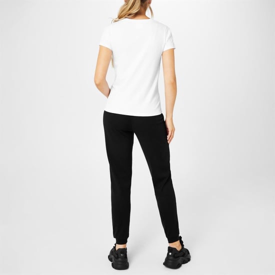 Slazenger Womens/Ladies Interlock Jogging Bottoms (Black) - Image 5