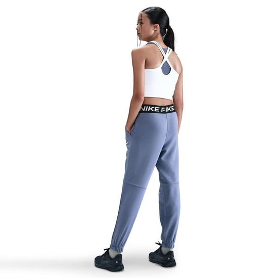 Nike Childrens/Kids Pro Dri-FIT Jogging Bottoms (Indigo) - Image 4