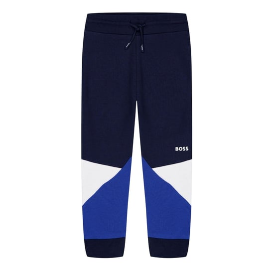 Boss Kinder/Kids Kleurblok Regular Joggers (Marine) - Image 1