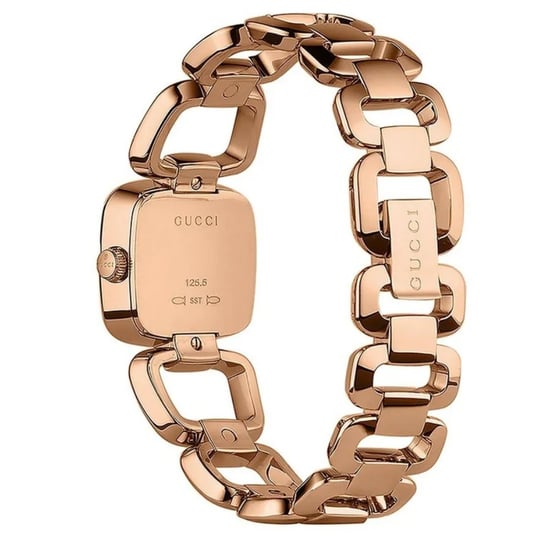 Gucci YA125512 G-Timeless Rose Goud Dames Horloge - Image 2