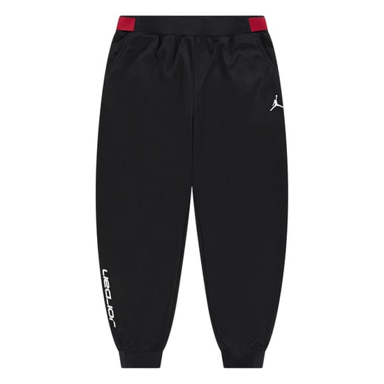 Nike Childrens/Kids Air Jordan Fleece Logo Slim Joggers (Black) - Image 1