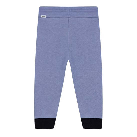 Boss Kinder/Kids Kleurblok Regular Joggers (Medium Grijs) - Image 2