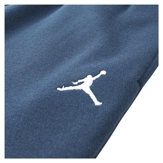 Nike Air Jordan Brooklyn fleece joggingbroek met open zoom voor kinderen (Blauw) - Image 2