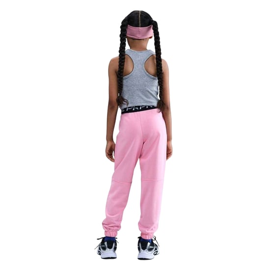 Nike Childrens/Kids Pro Dri-FIT Jogging Bottoms (Pink) - Image 2