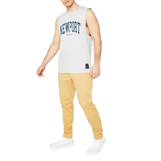 SoulCal Mens Cotton Blend Chinos (Dark Sand) - Image 3