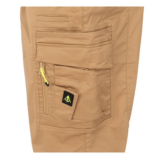 Dunlop Heren Cargo Broek Katoenmix (Beige) - Image 3