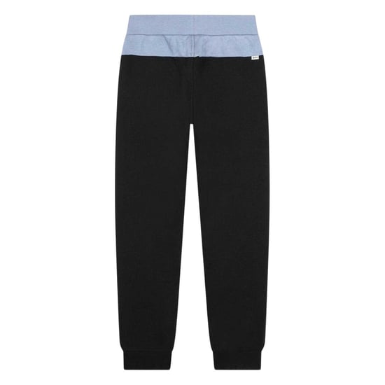 Boss Childrens/Kids Colour Block Regular Jogging Bottoms (Black) - Image 2