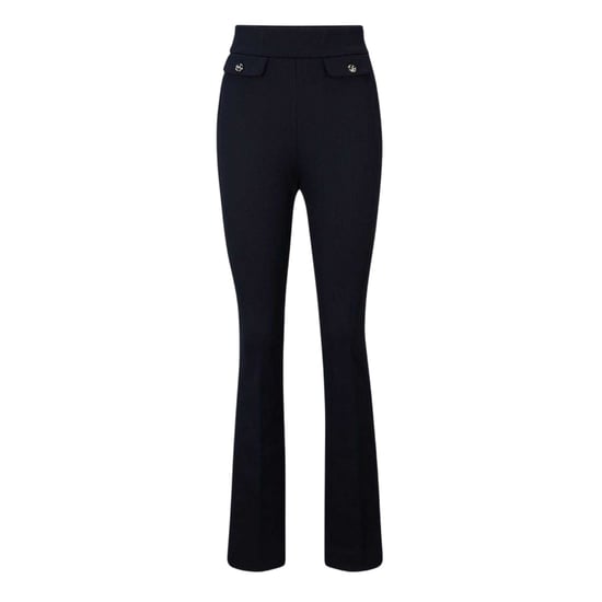 Hugo Boss Womens/Ladies Slim Trousers (Dark Blue) - Image 2
