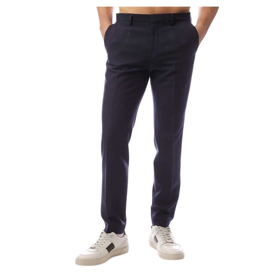 Hugo Heren Hesten Wollen Broek (Donkerblauw) - Image 2