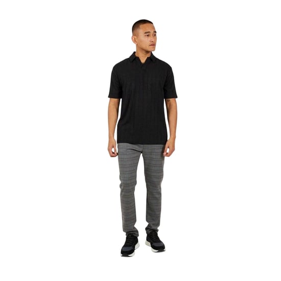 Brave Soul Heren Geruite Broek (Grijs) - Image 1