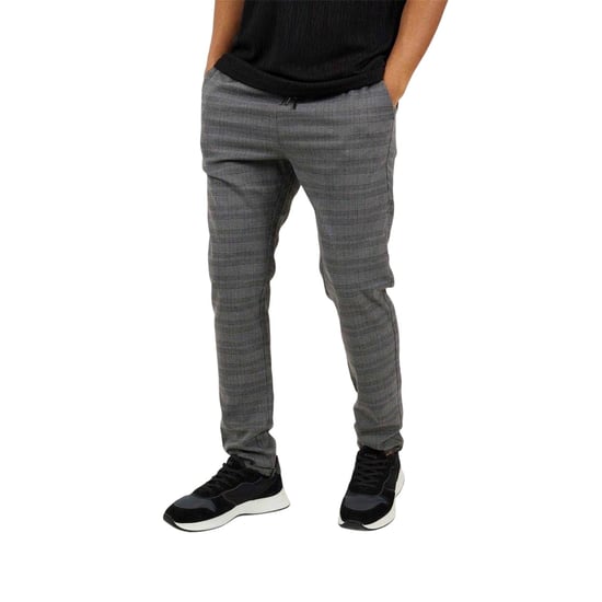 Brave Soul Heren Geruite Broek (Grijs) - Image 2