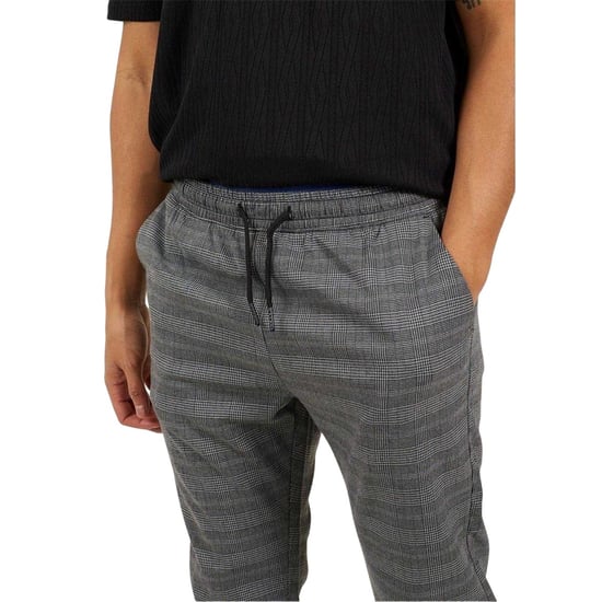 Brave Soul Heren Geruite Broek (Grijs) - Image 4