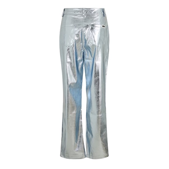 AmyLynn Womens/Ladies Metallic Regular Trousers (Blue) - Image 2