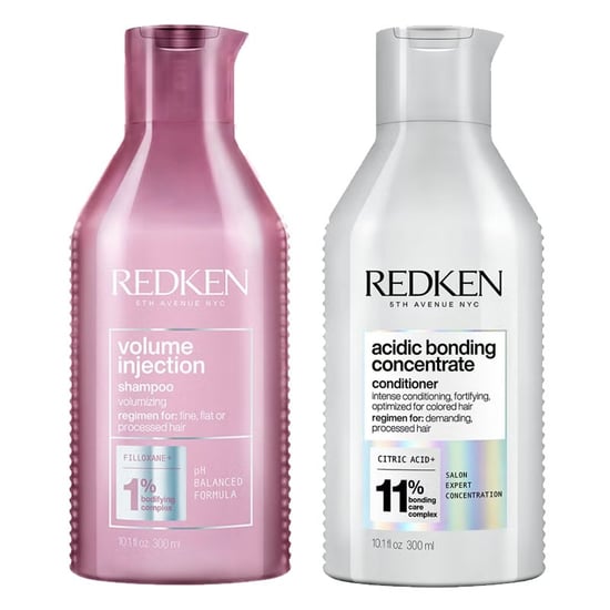 Redken Volume Injection Shampoo 300ml & Acidic Bonding Concentrate Conditioner 300ml Duo - Image 1