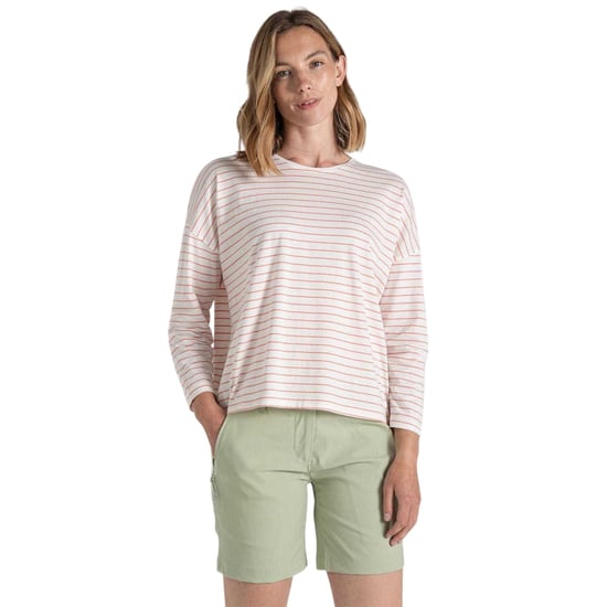 Craghoppers Dam/Lady Kielder T-shirt med droppande axel (Sunset Haze) - Image 2