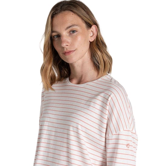Craghoppers Dam/Lady Kielder T-shirt med droppande axel (Sunset Haze) - Image 4