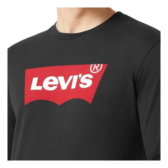Levis Mens Bat Wings T-Shirt (Black) - Image 4