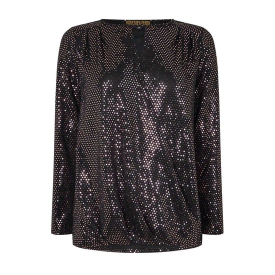 Biba Glitter-wikkeltop voor dames (Metaal) - Image 1