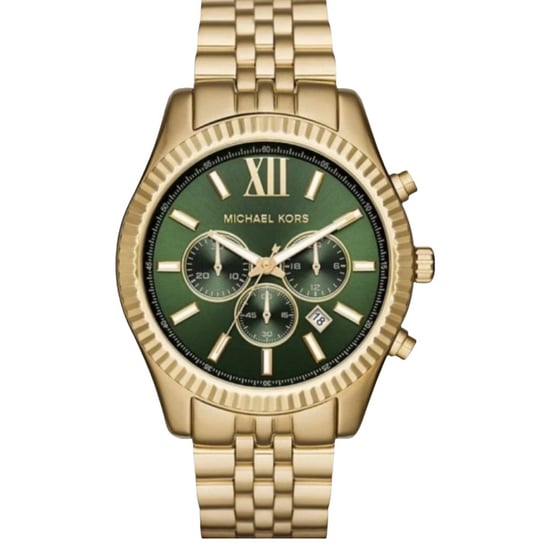 Michael Kors MK8446 Golden Lexington Chronograph Men's Watch - Image 1