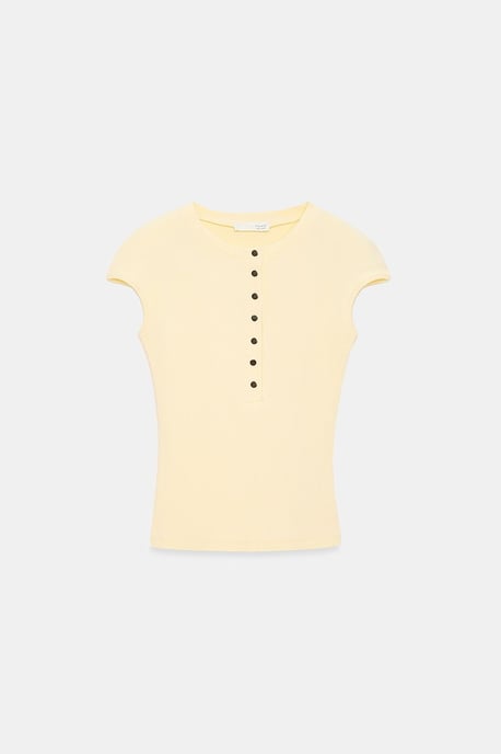 Fitted Cotton Jersey Crew Neck T-Shirt - Image 5