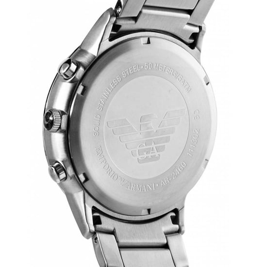 Emporio Armani Renato Heren Horloge Zilverkleurig AR2460 - Image 4