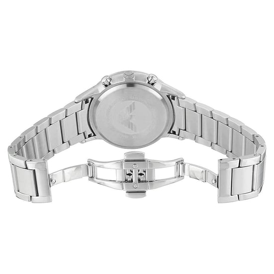 Emporio Armani Renato Heren Horloge Zilverkleurig AR2460 - Image 5