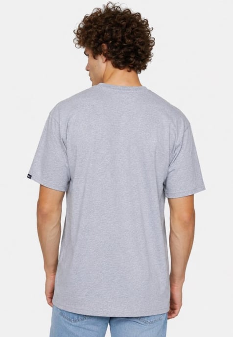 3 Pack Vans Mens Classic Logo T Shirt in Black / Grey / White - Image 5