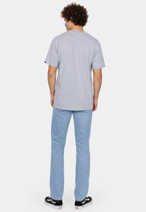 Vans Mens Classic Logo T Shirt in Grey/Black - Image 6