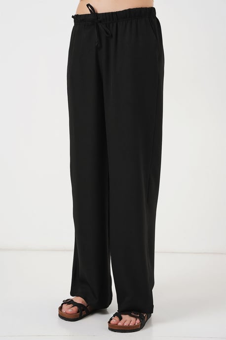 Breda Leggings med Snörning - Image 2