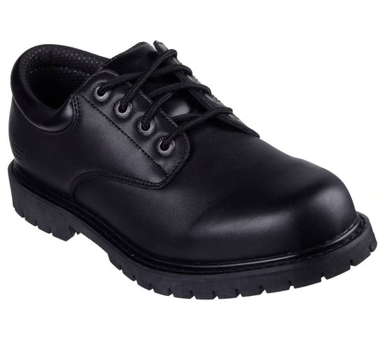 Skechers Work Cottonwood Cantix Mens Occupational Shoes Black - Image 2