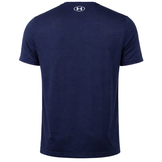 Under Armour Seamless Wordmark Mens Navy T-Shirt - Image 2