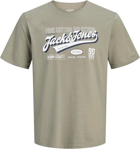 Jack & Jones Men's 3-Pack T-Shirts Short Sleeve O-Neck - Image 3