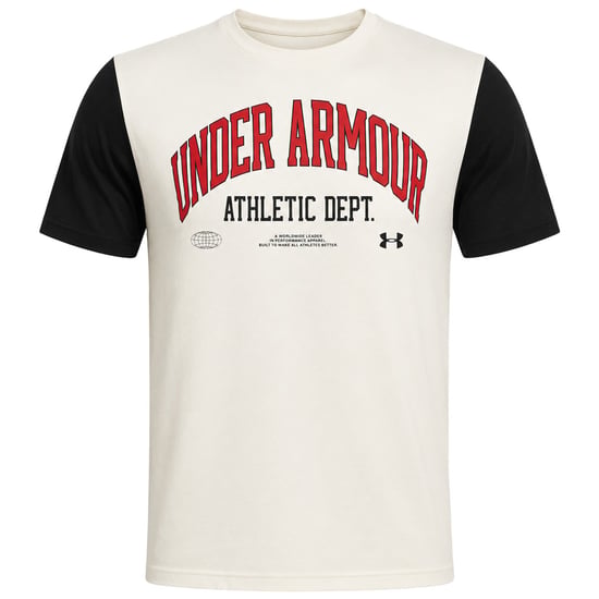 Under Armour Athletic Dept. Mens Off White T-Shirt - Image 1
