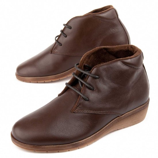 Purapiel Wedge Ankle Boot Akila2 Brown - Image 1