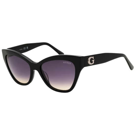 Guess Shiny Black Cat Eye Sunglasses - Image 2