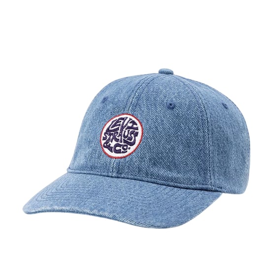 Levis Unisex volwassen retro denim papa hoed (Indigoblauw gemêleerd) - Image 1