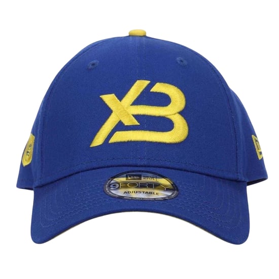 New Era Core 9FORTY xBuyer Geborduurd Logo Katoenen Baseball Cap (Blauw) - Image 1