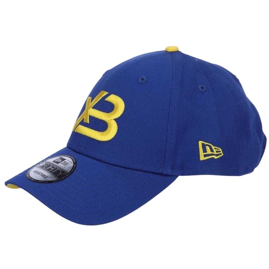 New Era Core 9FORTY xBuyer Geborduurd Logo Katoenen Baseball Cap (Blauw) - Image 3