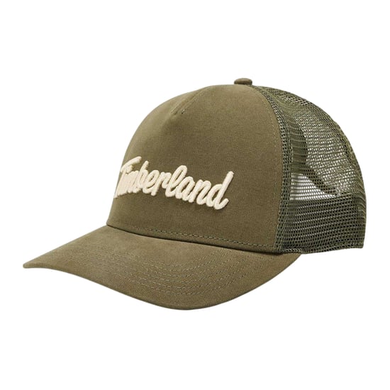 Timberland Truckerpet met 3D-logo (Bladgroen) - Image 1