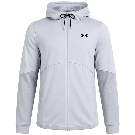Under Armour Double Knit Mens Grey Track Jacket - Image 1