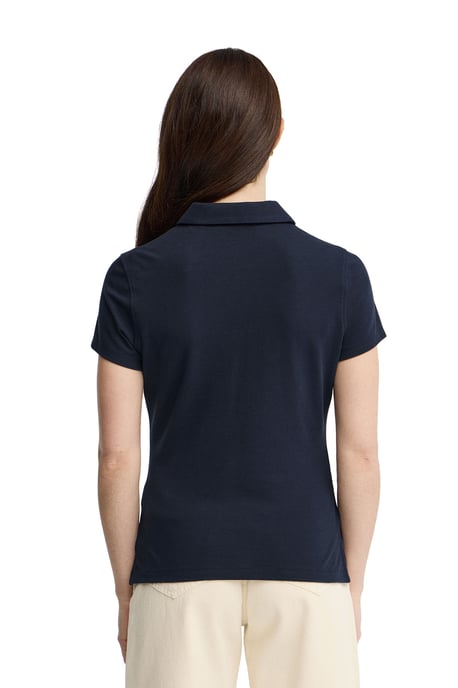 Women's Short Sleeve Slim Fit Polo Shirt POLO-SHIRT-S-S7 - Image 3