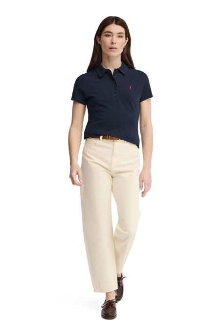 Women's Short Sleeve Slim Fit Polo Shirt POLO-SHIRT-S-S7 - Image 4