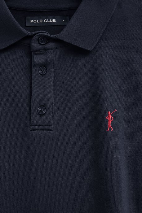 Slim Fit Men's Polo POLO-SHIRT-S-S6 - Image 5