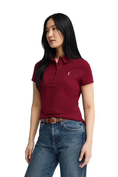 Women's Short Sleeve Slim Fit Polo Shirt POLO-SHIRT-S-S7 - Image 1