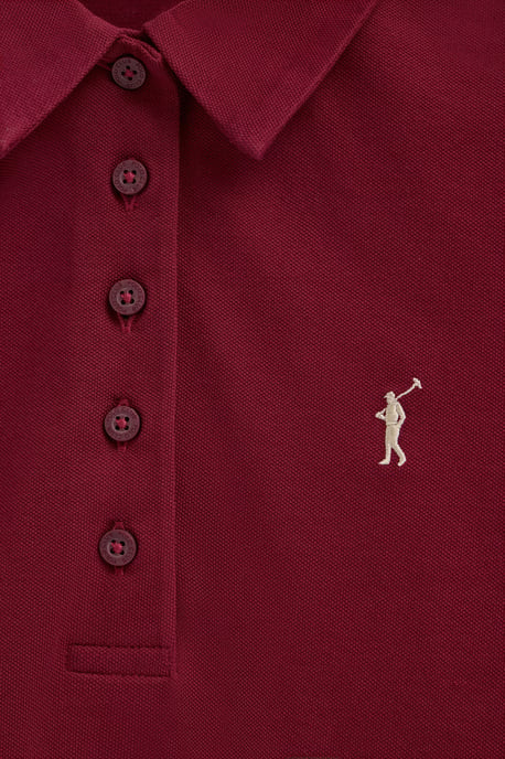 Women's Short Sleeve Slim Fit Polo Shirt POLO-SHIRT-S-S7 - Image 5