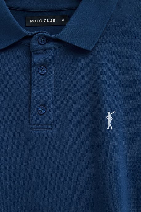 Slim Fit Men's Polo POLO-SHIRT-S-S6 - Image 5