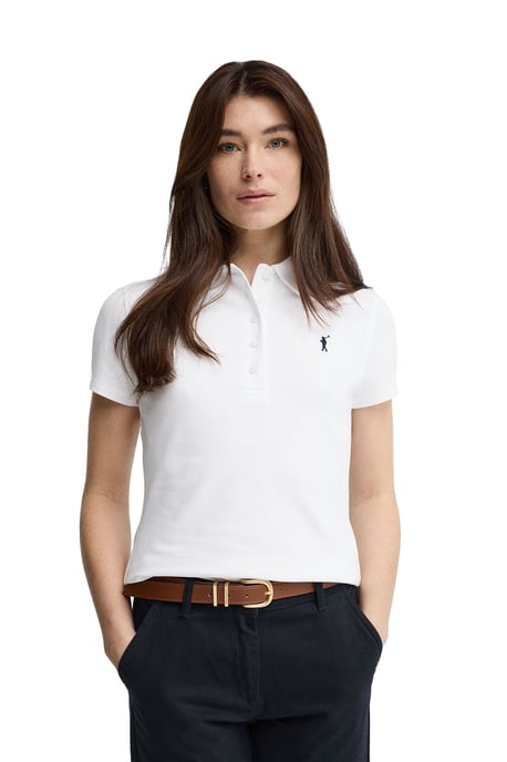 Women's Short Sleeve Slim Fit Polo Shirt POLO-SHIRT-S-S7 - Image 1